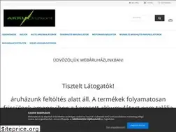 Sites similar to akkudiszkont.hu