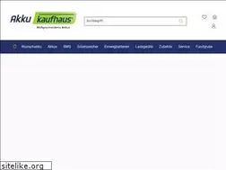 Sites similar to akkukaufhaus.de