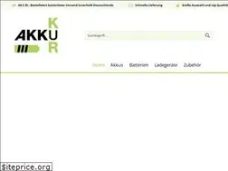 Sites similar to akkukur.de