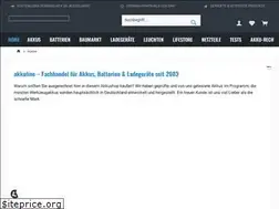Sites similar to akkuline.de