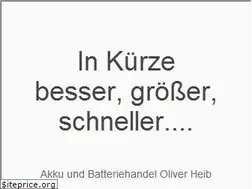 Sites similar to akkuonline.de