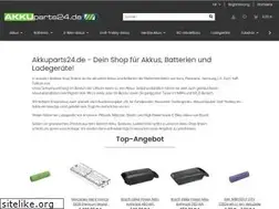 Sites similar to akkuparts24.de