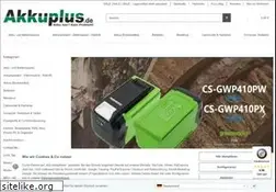 Sites similar to akkuplus.de