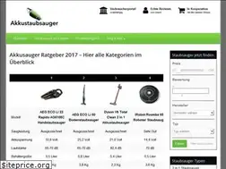 Sites similar to akkusauger-tests.de