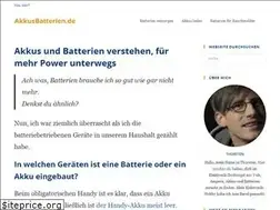 Sites similar to akkusbatterien.de