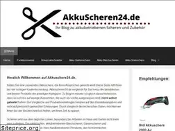 Sites similar to akkuscheren24.de