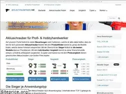 Sites similar to akkuschraubertests.net