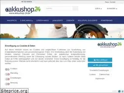 Sites similar to akkushop-24.de
