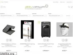 Sites similar to akkuversum.de