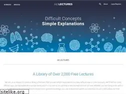 Sites similar to aklectures.com