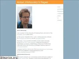 Sites similar to aklimovsky.net