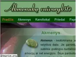 Sites similar to akmenuku-vaivorykste.lt