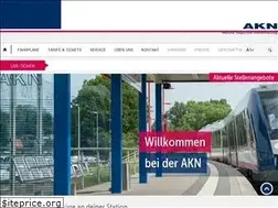 Sites similar to akn.de