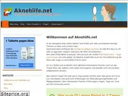Sites similar to aknehilfe.net
