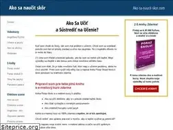 Sites similar to ako-sa-naucit-skor.com