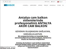 Sites similar to akorcambalkon.com