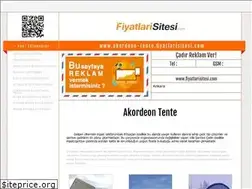 Sites similar to akordeon-tente.fiyatlarisitesi.com