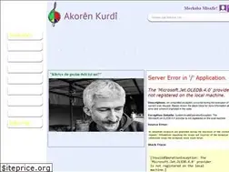 Sites similar to akorenkurdi.com