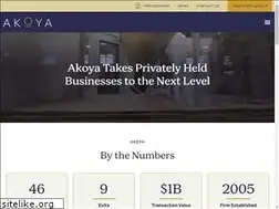 Sites similar to akoyacapital.com