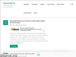 Sites similar to akozarobit.sk