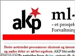 Sites similar to akp.no