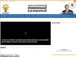 Sites similar to akpartiosmangazi.org.tr