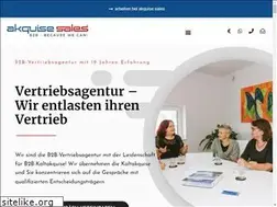 Sites similar to akquise-sales.de