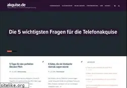 Sites similar to akquise.de