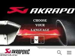 Sites similar to akrapovic.nl