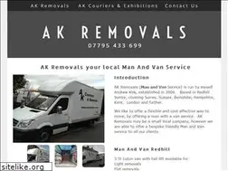 Sites similar to akremovals.com