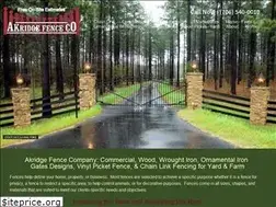 Sites similar to akridgefence.com
