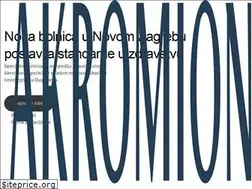 Sites similar to akromion.hr