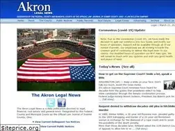 Sites similar to akronlegalnews.com
