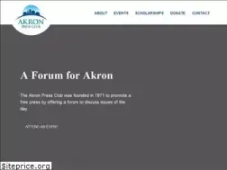 Sites similar to akronpressclub.org