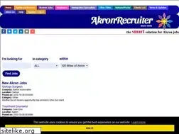 Sites similar to akronrecruiter.com