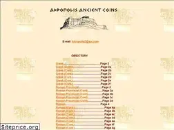 Sites similar to akropoliscoins.com