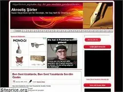 Sites similar to akrostissiirler.com