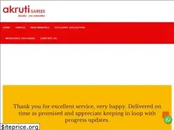 Sites similar to akrutisarees.com