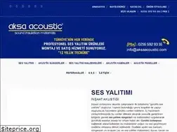 Sites similar to aksaakustik.com