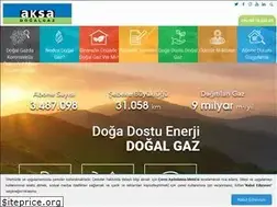 Sites similar to aksadogalgaz.com.tr