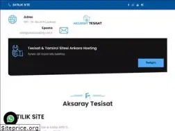 Sites similar to aksaraytesisat.com