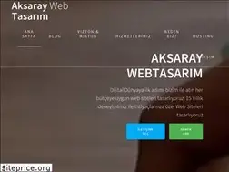 Sites similar to aksaraywebtasarim.net