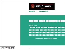 Sites similar to aksblogs.in