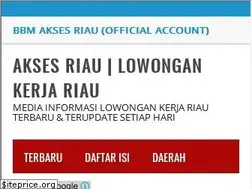 Sites similar to aksesriau.co.id
