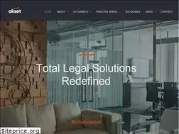 Sites similar to aksetlaw.com