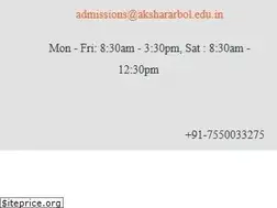 Sites similar to akshararbol.edu.in