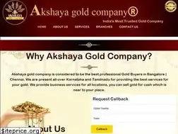 Sites similar to akshayagoldcompany.com