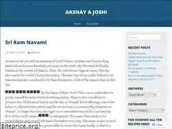 Sites similar to akshayajoshi.wordpress.com