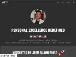 Sites similar to akshayhallur.com