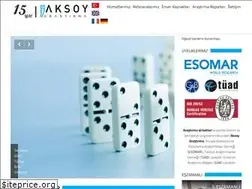 Sites similar to aksoyarastirma.com